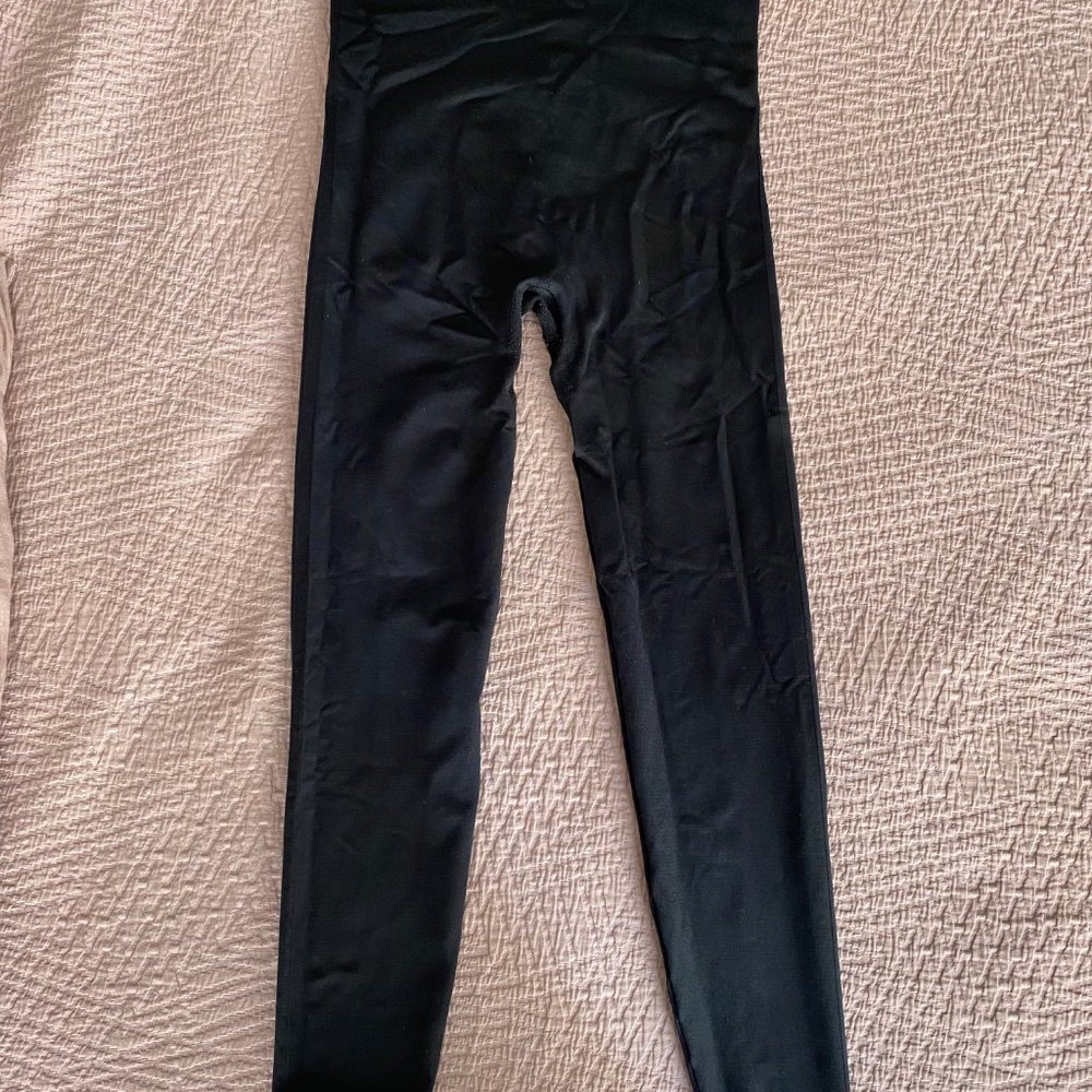 Black Maternity Support Leggings